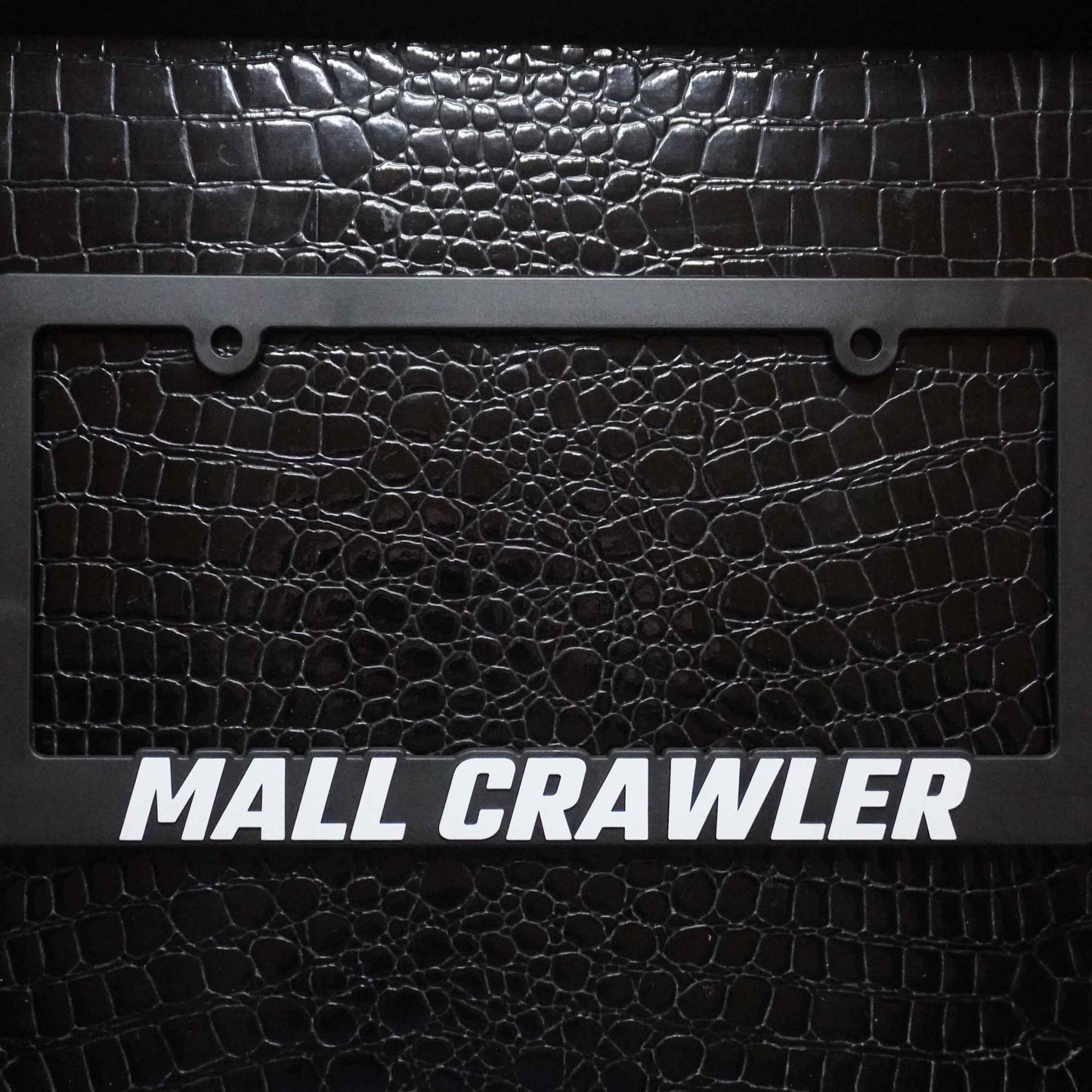 Mall Crawler License Plate Frame