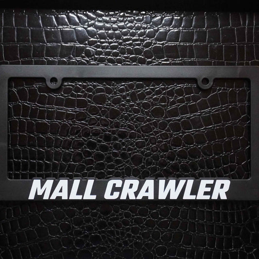 Mall Crawler License Plate Frame