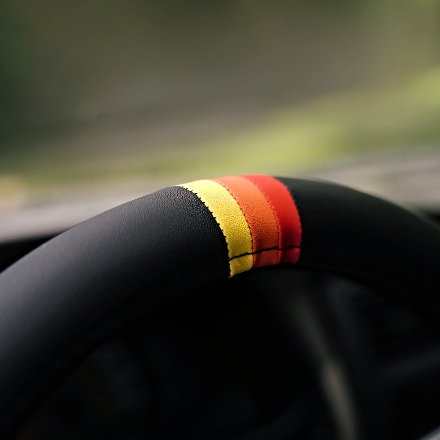 Retro Stripes Steering Wheel Cover for Toyota, 14 1/2 Inch